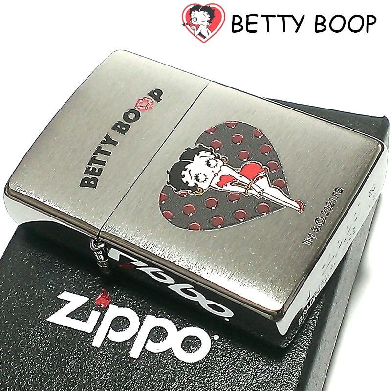 ZIPPO ライター Betty Boop 可愛い ハート ベティ・ブープ 90 ZIPPO ライター Betty Boop 可愛い ハート ベティ・ブープ 90