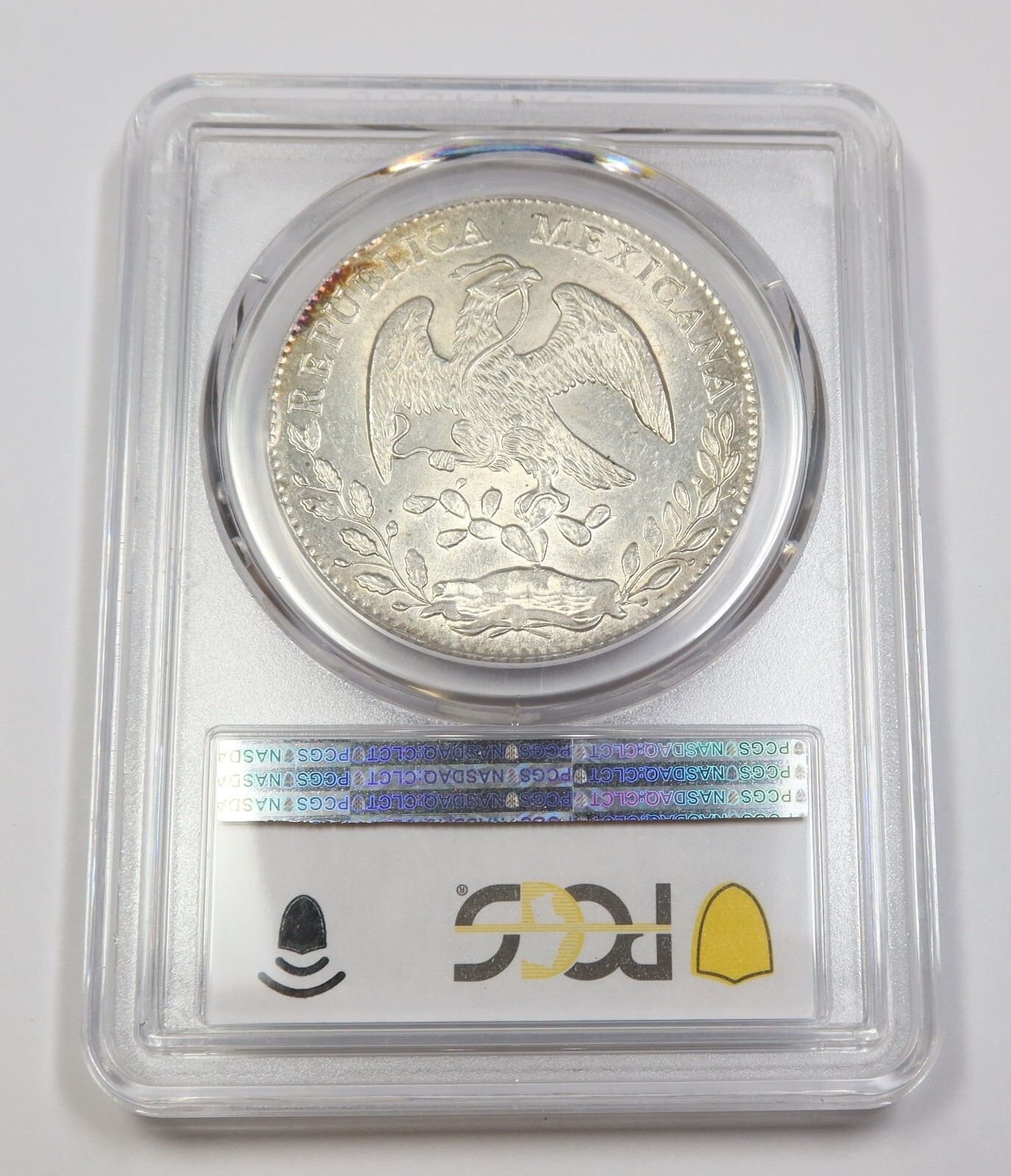 1891-Go FR PCGS MS63 | REPUBLIC of MEXICO - Silver Eight