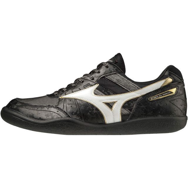 ミズノ フィールドジオRD-C スローイング 陸上競技シューズ mizuno 陸上 投てき スローイング U1GA204452 ブラック×ホワイト×ゴールド 19000