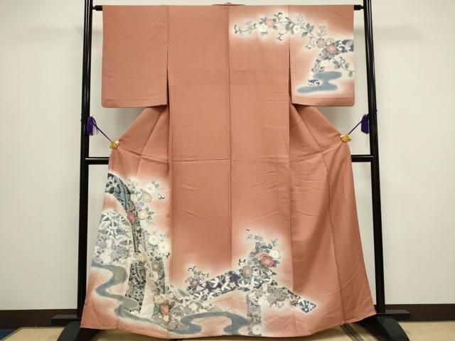 平和屋着物○豪華振袖 花蝶文 金彩 正絹 逸品 AAAY6330ph