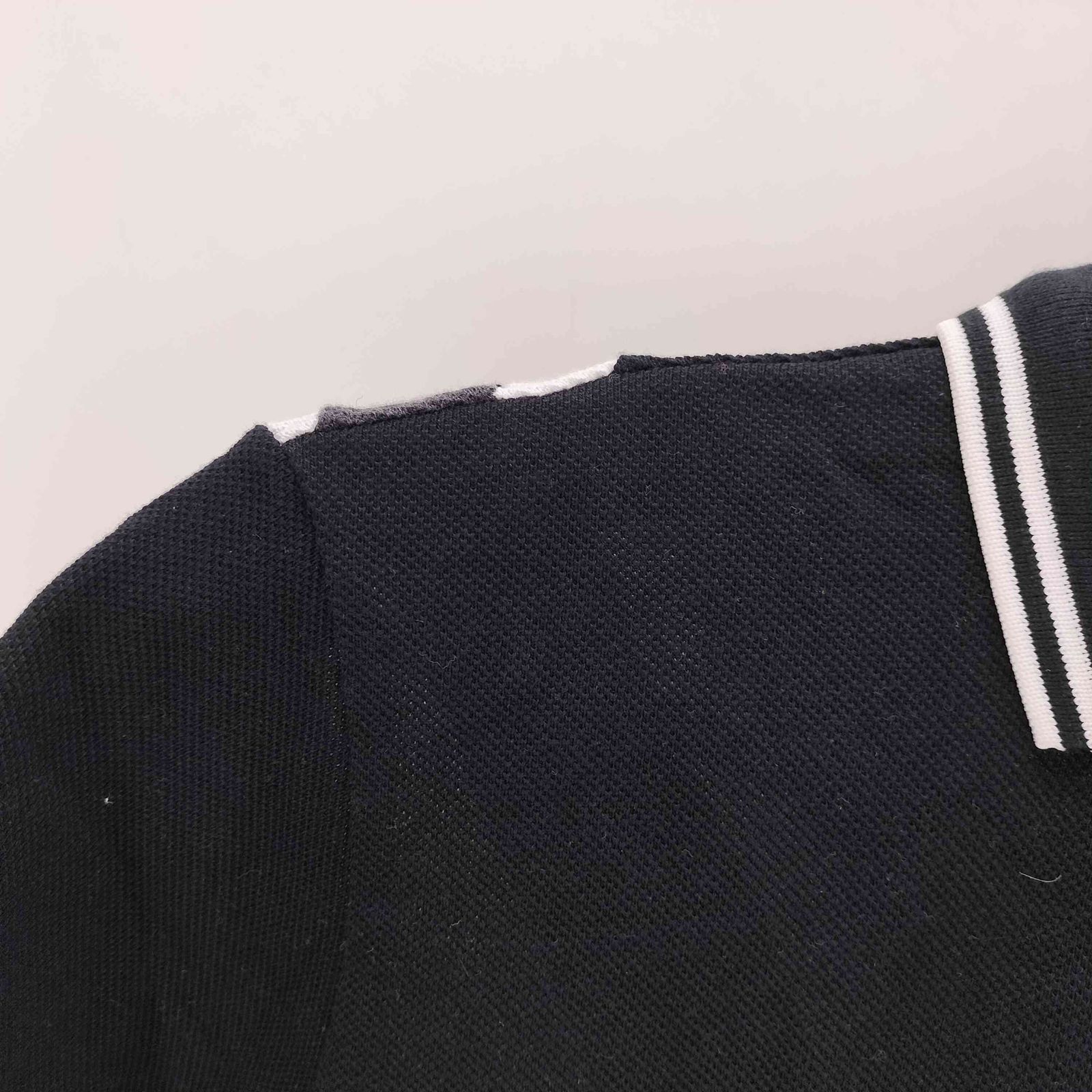 フレッドペリー FRED PERRY ユニオンジャック ロゴ刺繍 鹿の子 S