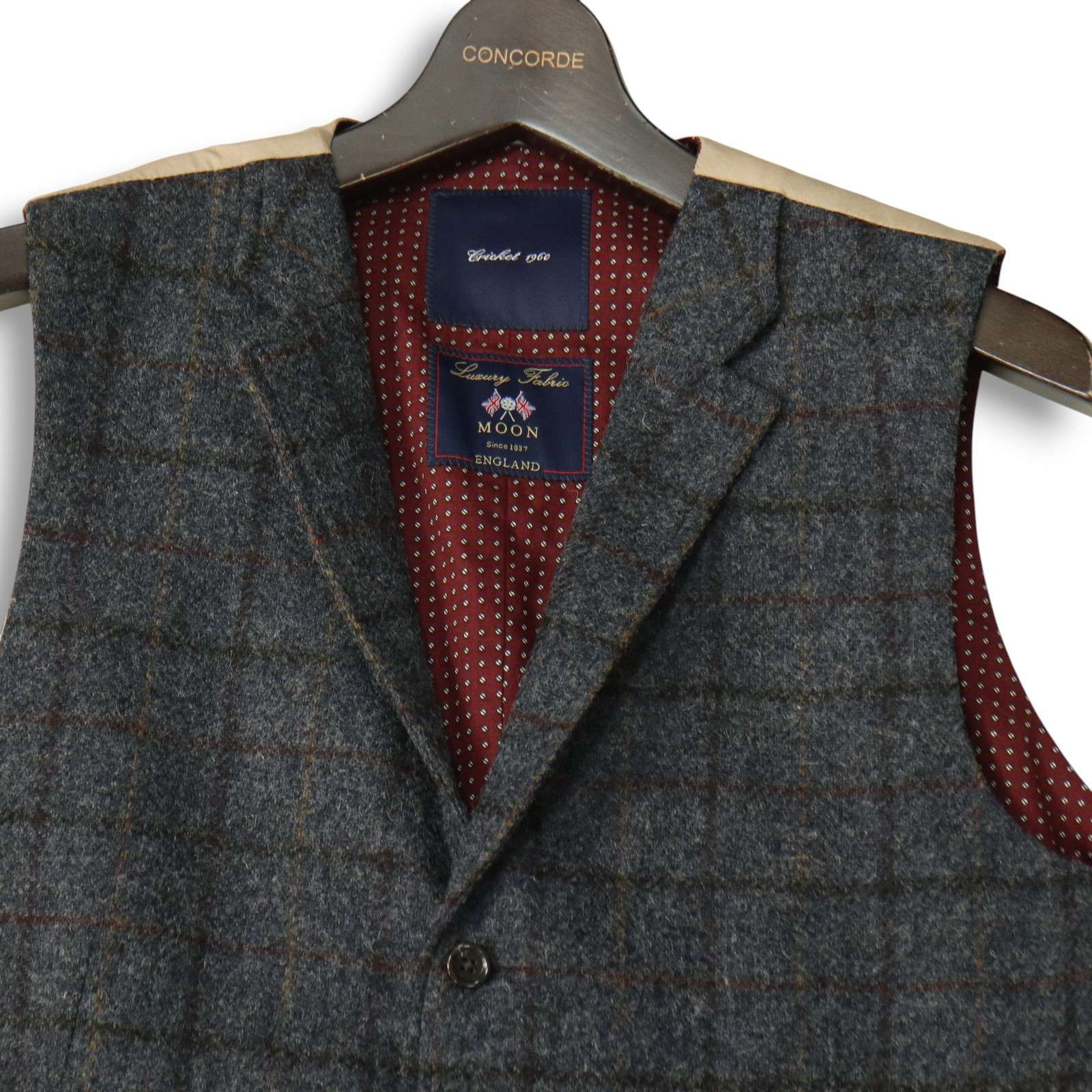 美品】Cricket 1960 クリケット 秋冬 英国MOON生地☆ チェック柄