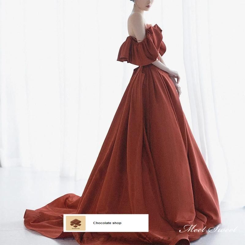 AIMER エメ 高級 ロングドレス 演奏会 光沢 オーロラブルー WEB