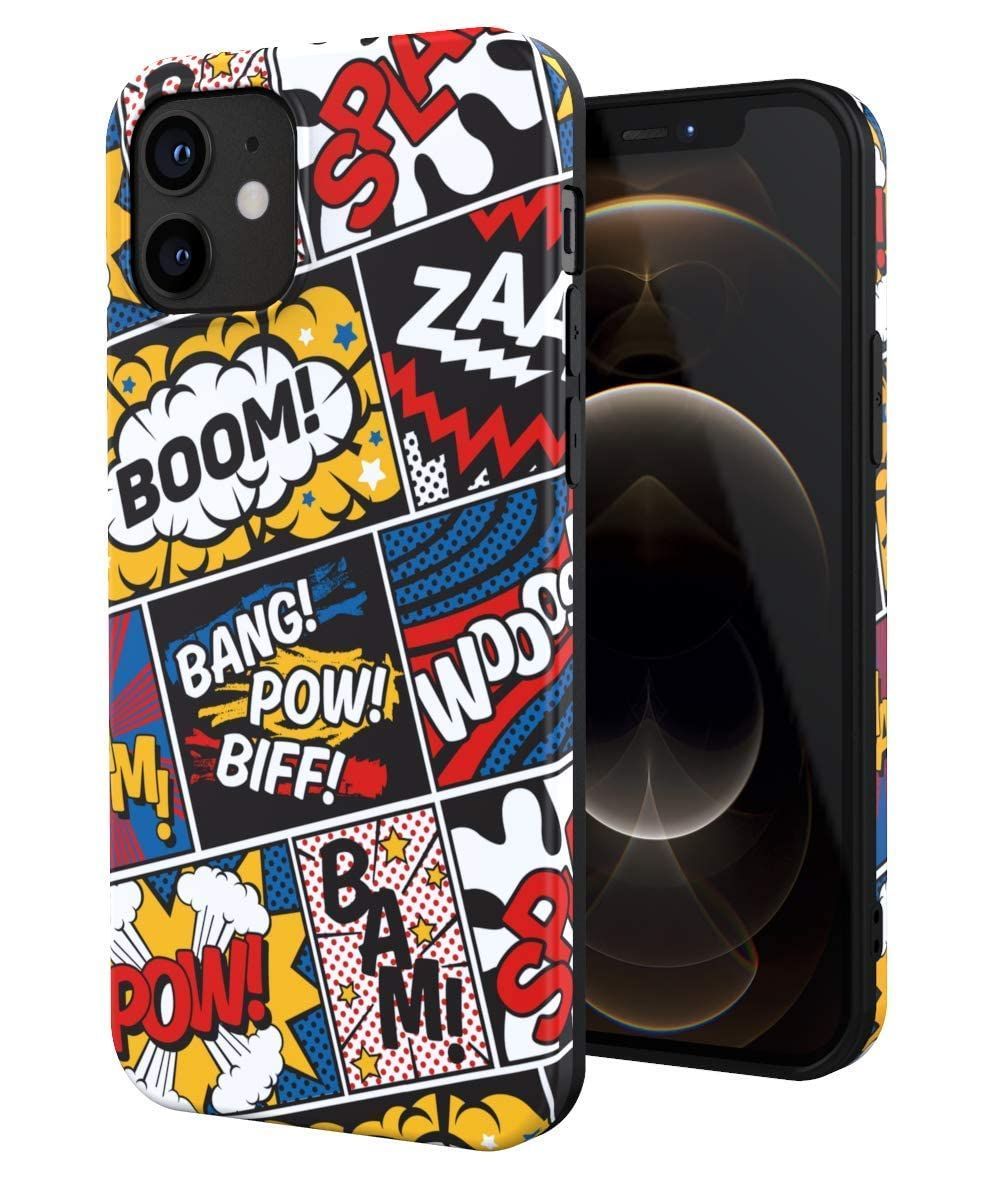 【新着商品】スマホケース case (iphone 専用 カバー ソフトケース アイフォン 指紋防止 耐衝撃 レンズ保護 13 スリム軽量 傷防止 アイフォンケース TPU おもしろ アニメ かわいい バースト) かっ