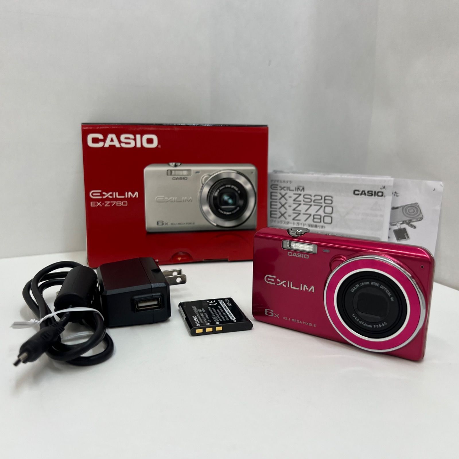 1-000015】 CACIO 配送 EXILIM EX-Z780 カシオ エクシリム デジカメ 1