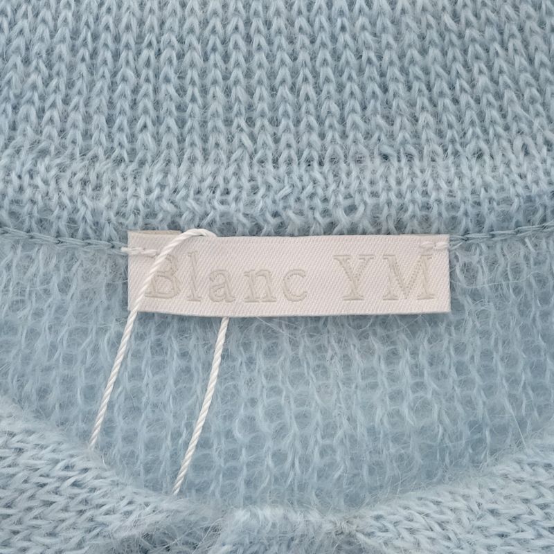 三重店】Blanc YM｜ブランワイエム Mohair Knit Shirt 襟付き