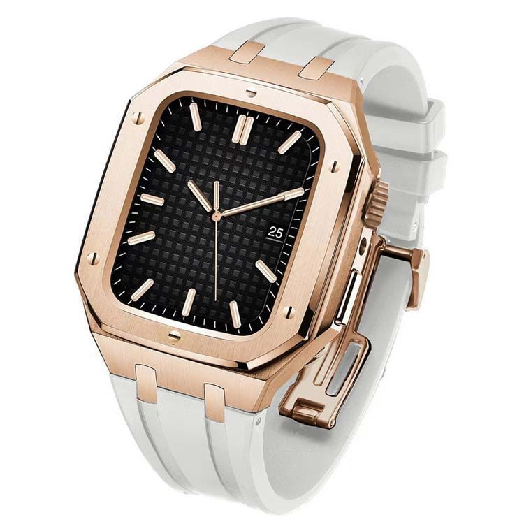 おしゃれ 45mm ケース アップルウォッチ バンド アップルウォッチ アップルウォッチ アップルウォッチバンド ベルト watch apple メンズ ステンレス series8 ケース dzdx8770