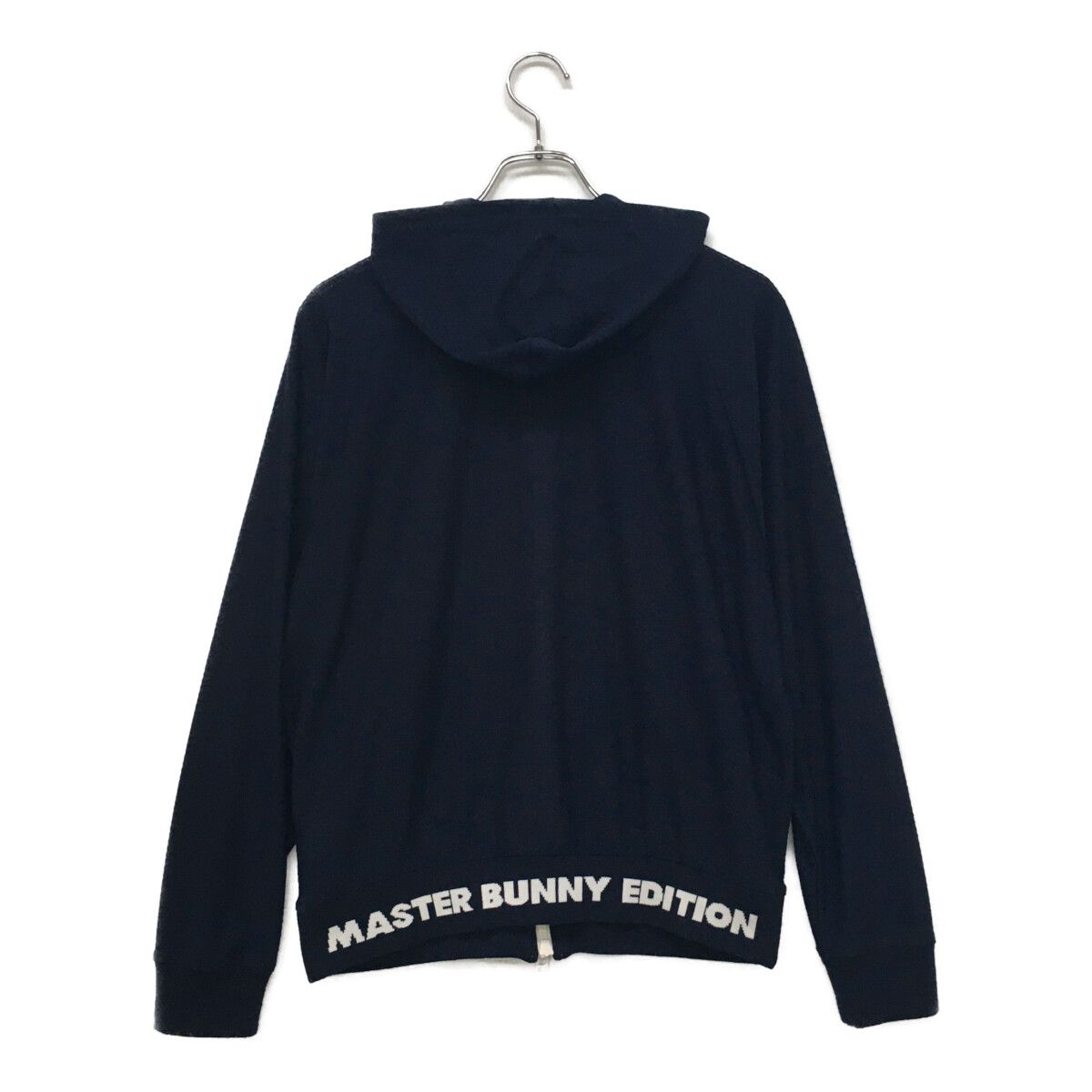 MASTER BUNNY EDITION - coco 中古 マスターバニーエディション MASRTER BUNNY EDITION レディース パーカー 1(M) 紺 ネイビー 長袖ダブルジップ メッシュ 中古 レディース マスターバニーエディション MASTER BUNNY