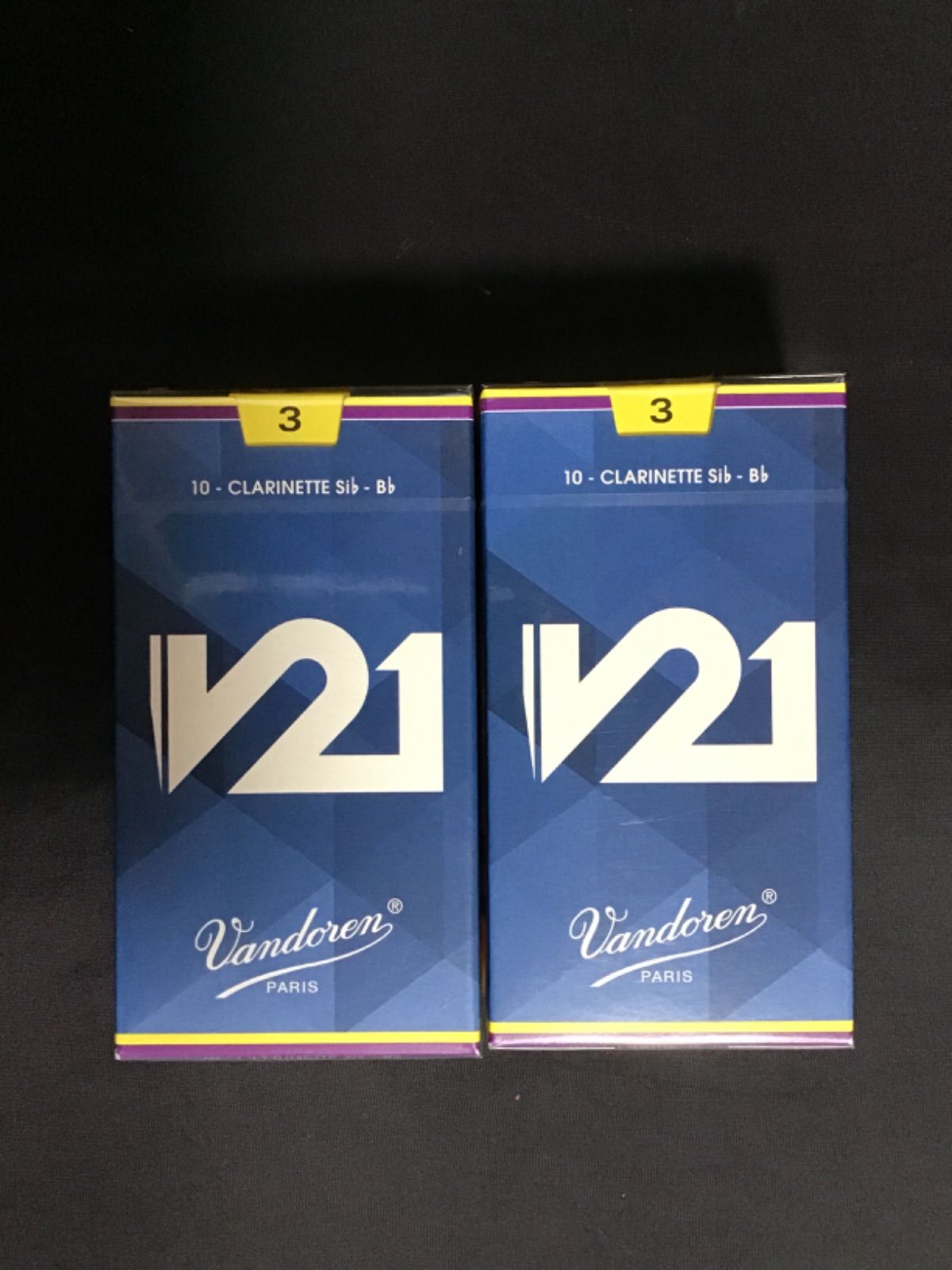 2箱セット バンドーレン B♭クラリネット リード V21 3