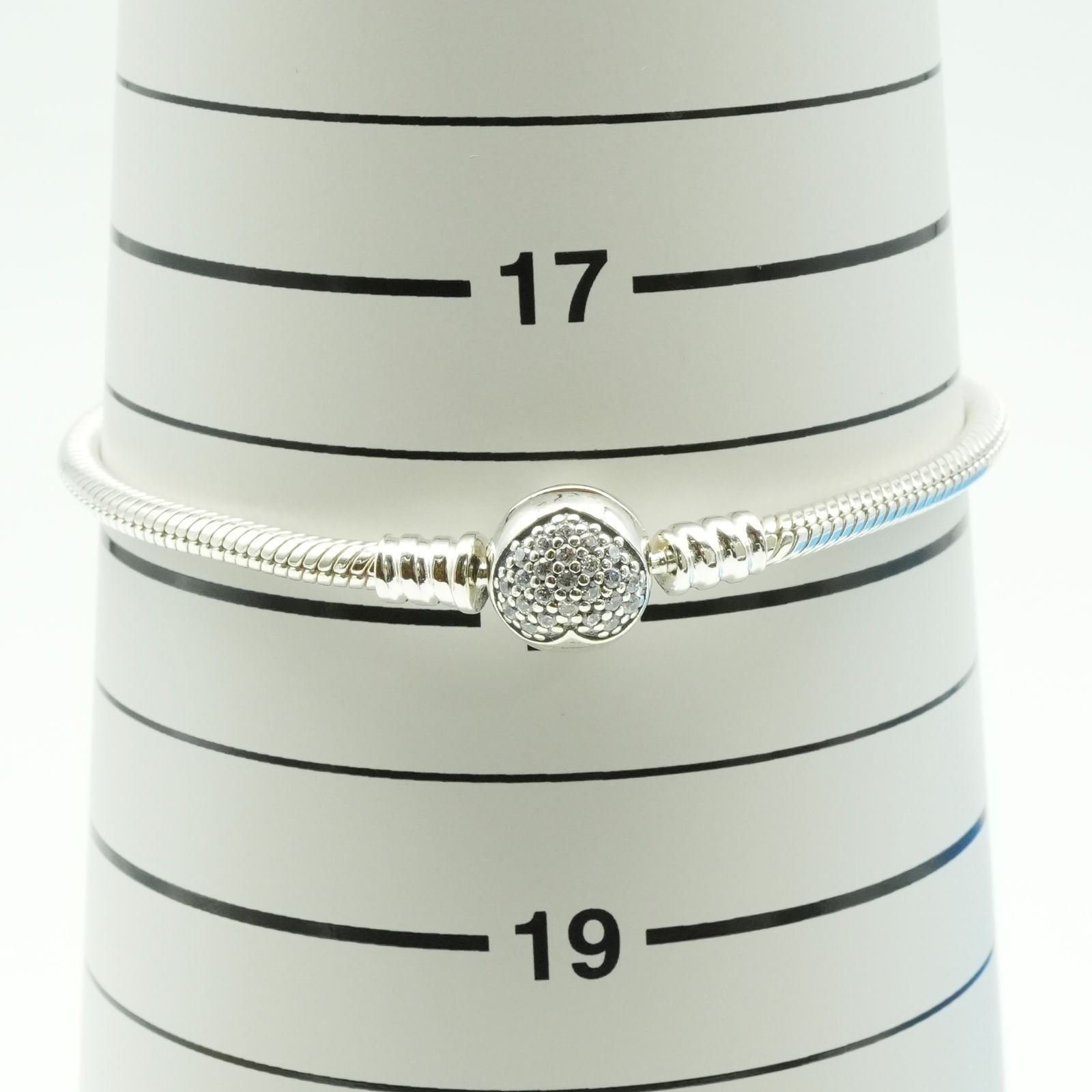 PANDORA シルバーブレスレット スネークチェーン 18cm Moments スネーク チェーン ブレスレット （シルバー