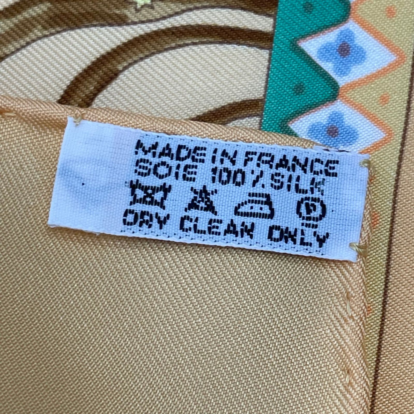 極美品 HERMES エルメス シルク100％ スカーフ カレ90 AXIS MUNDI 世界