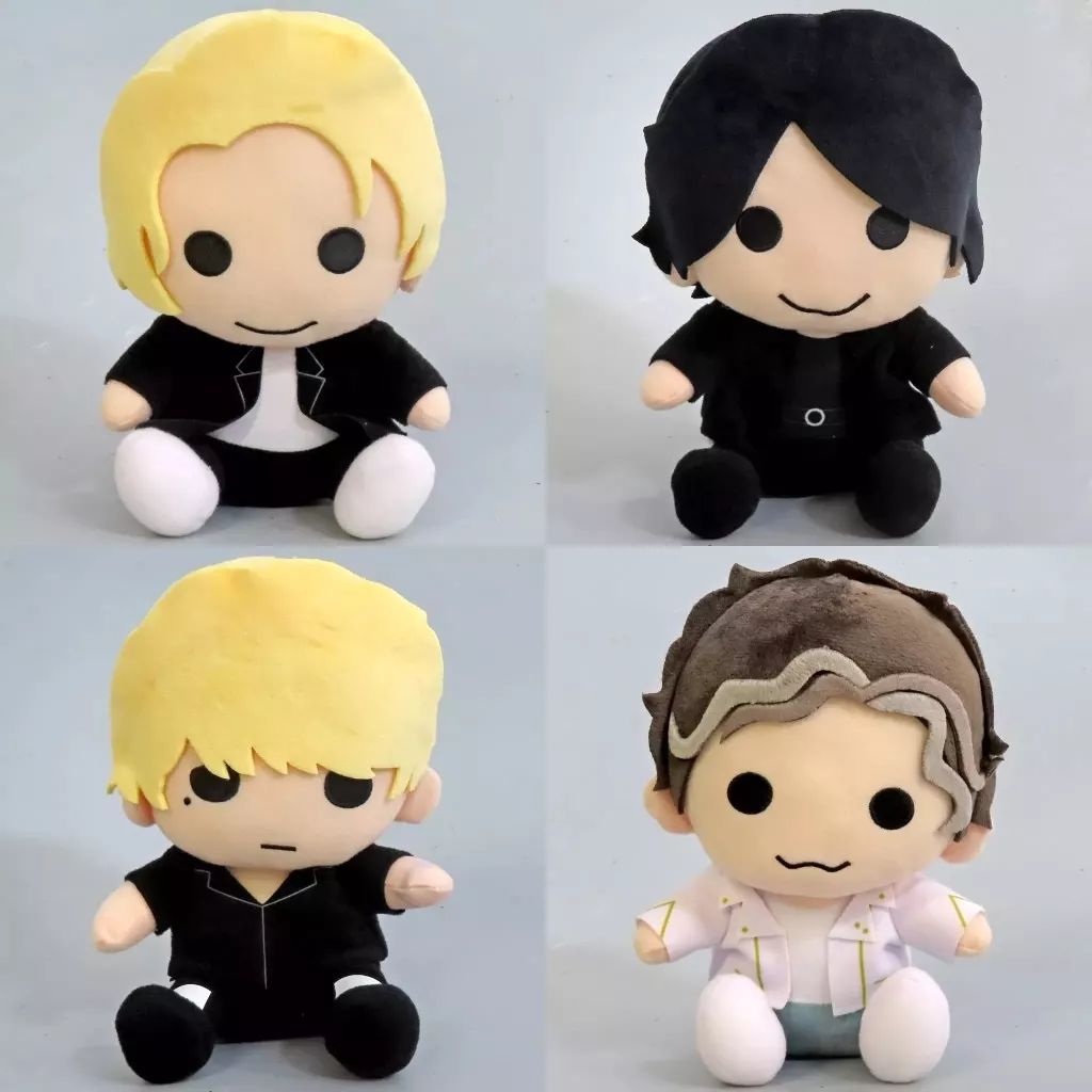 QY-140 未使用 Alexandros おすわりぬいぐるみ 全4種セット 大人気バンド[Alexandros]から限定プライズが登場！｜トピックス