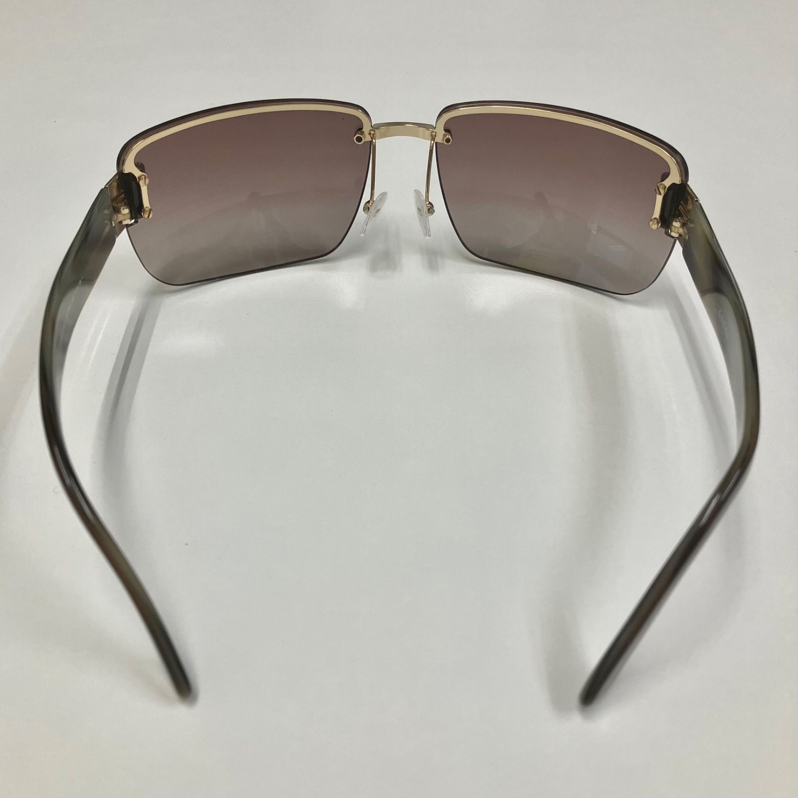 良品☆ GUCCI グッチ サングラス ブラウンゴールド ケース付(AYA 良品☆ GUCCI グッチ サングラス ブラウンゴールド ケース付(AYA