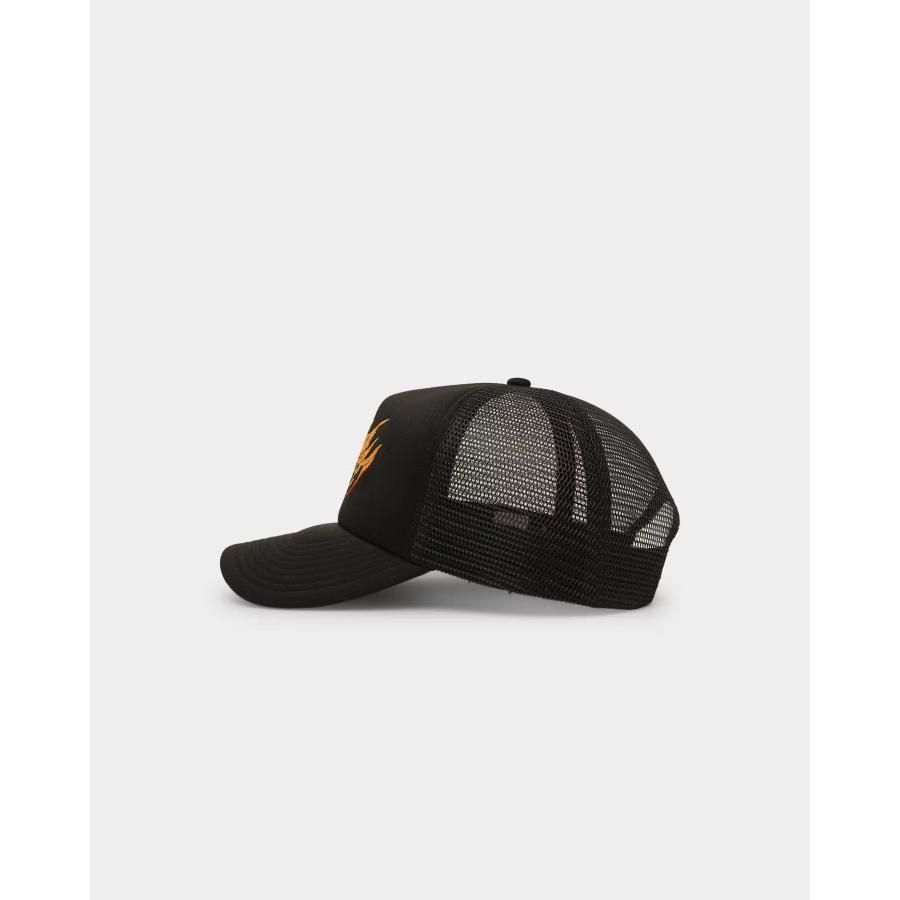 ステューシー キャップ 帽子 STUSSY Flames Trucker Cap メンズ