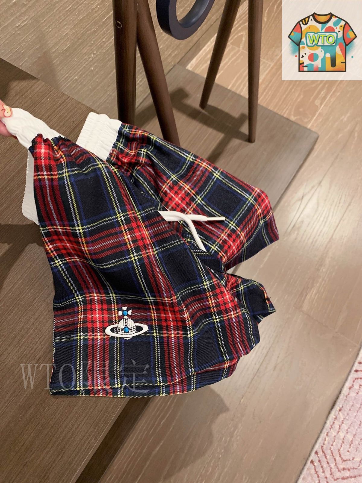 Vivienne Westwood ツイード フリンジ ショートパンツ 2 赤 Vivienne Westwood ツイード フリンジ ショートパンツ 2 赤