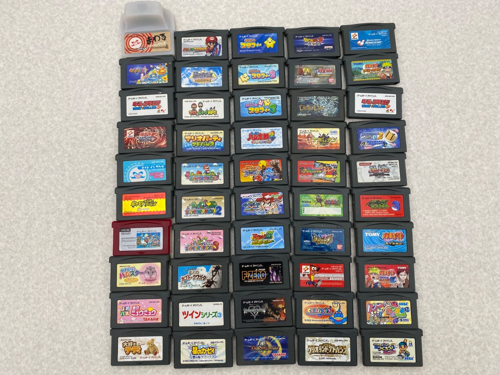 ゲームボーイアドバンス ソフト 50点