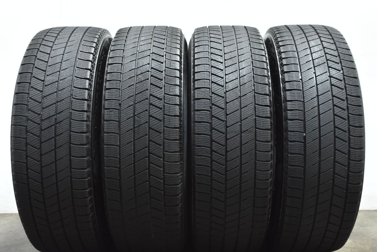 バリ溝!9.5分山 ホンダヴェゼルRS純正18インチホイールセット バリ溝 VRX3付】MSW 18in 7.5J +45 PCD108 2022年製