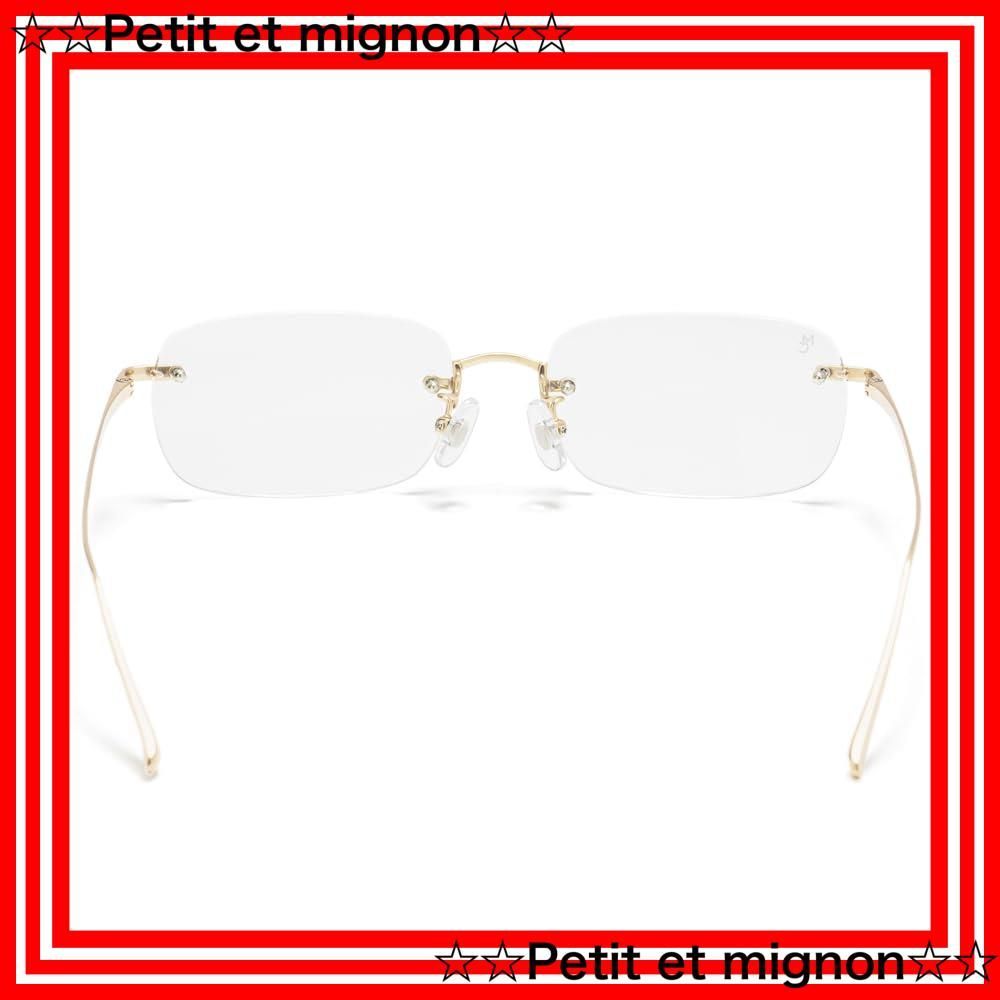 MODERN CLASSIC] モダンクラシック リムレス サングラス UVカット