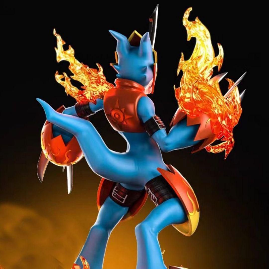 デジモン　フレイドラモン　PVC製　フィギュア　18cm デジモン フレイドラモン フィギュア 18 CM ゲームキャラクター