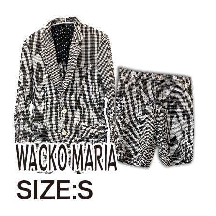 WACKO MARIA】ワコマリア ギンガムチェックジャケット&ハーフ