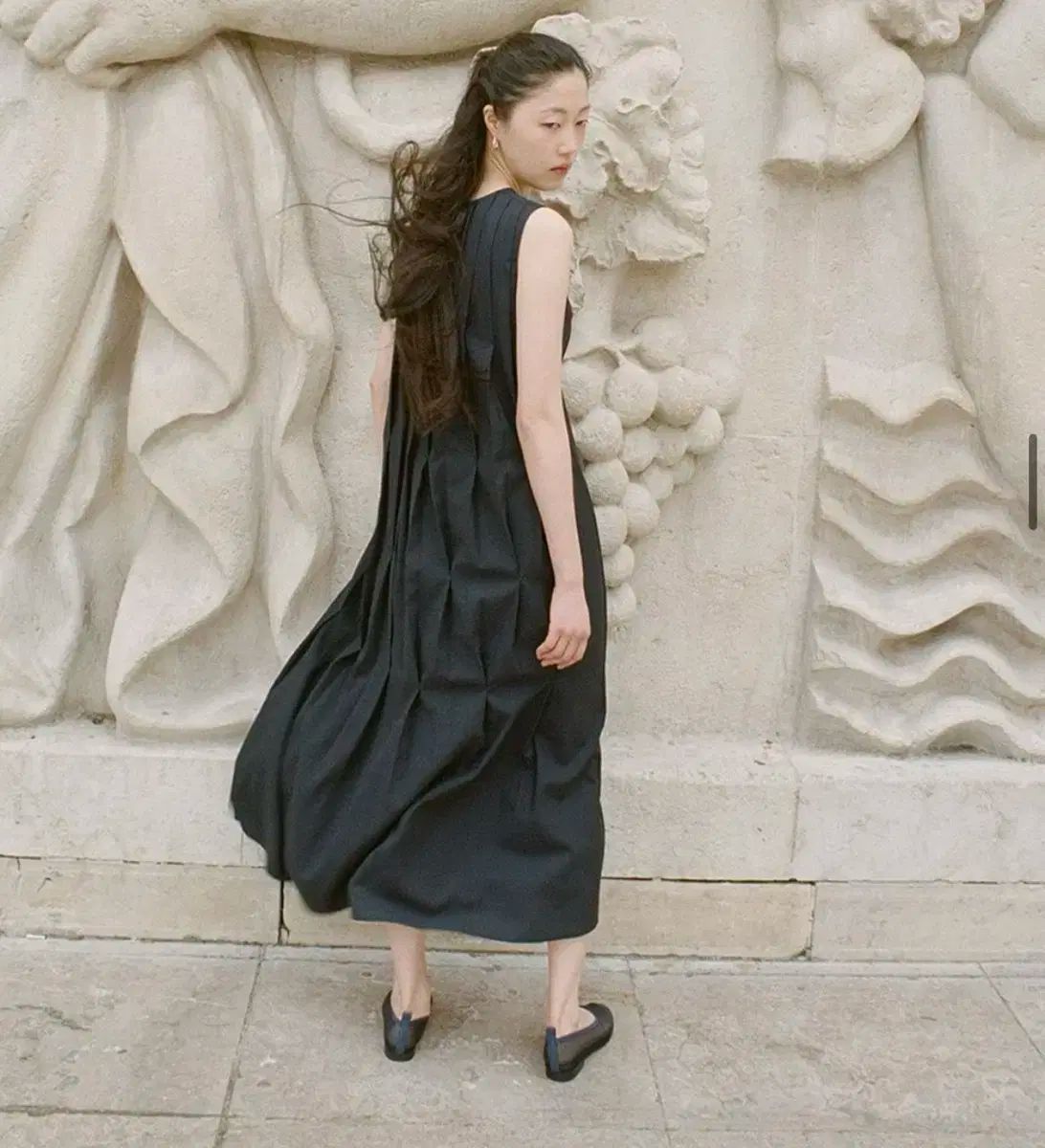 lfm back plisse dress ワンピース Formentera Pleated Bicolor