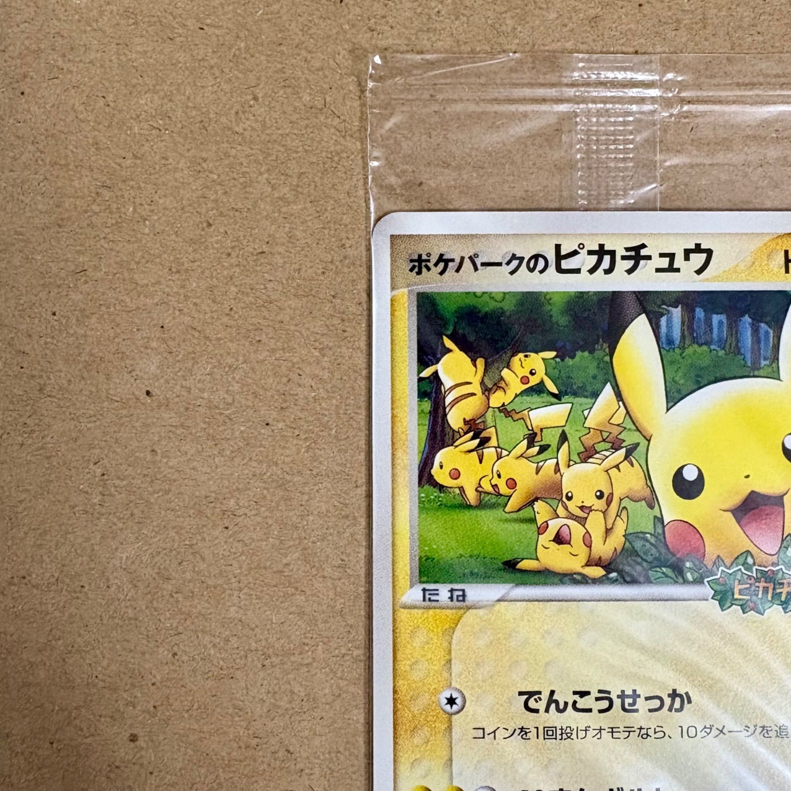ポケパークのピカチュウ PROMO PCG-P 043/PCG-P 未開封 ポケパークの