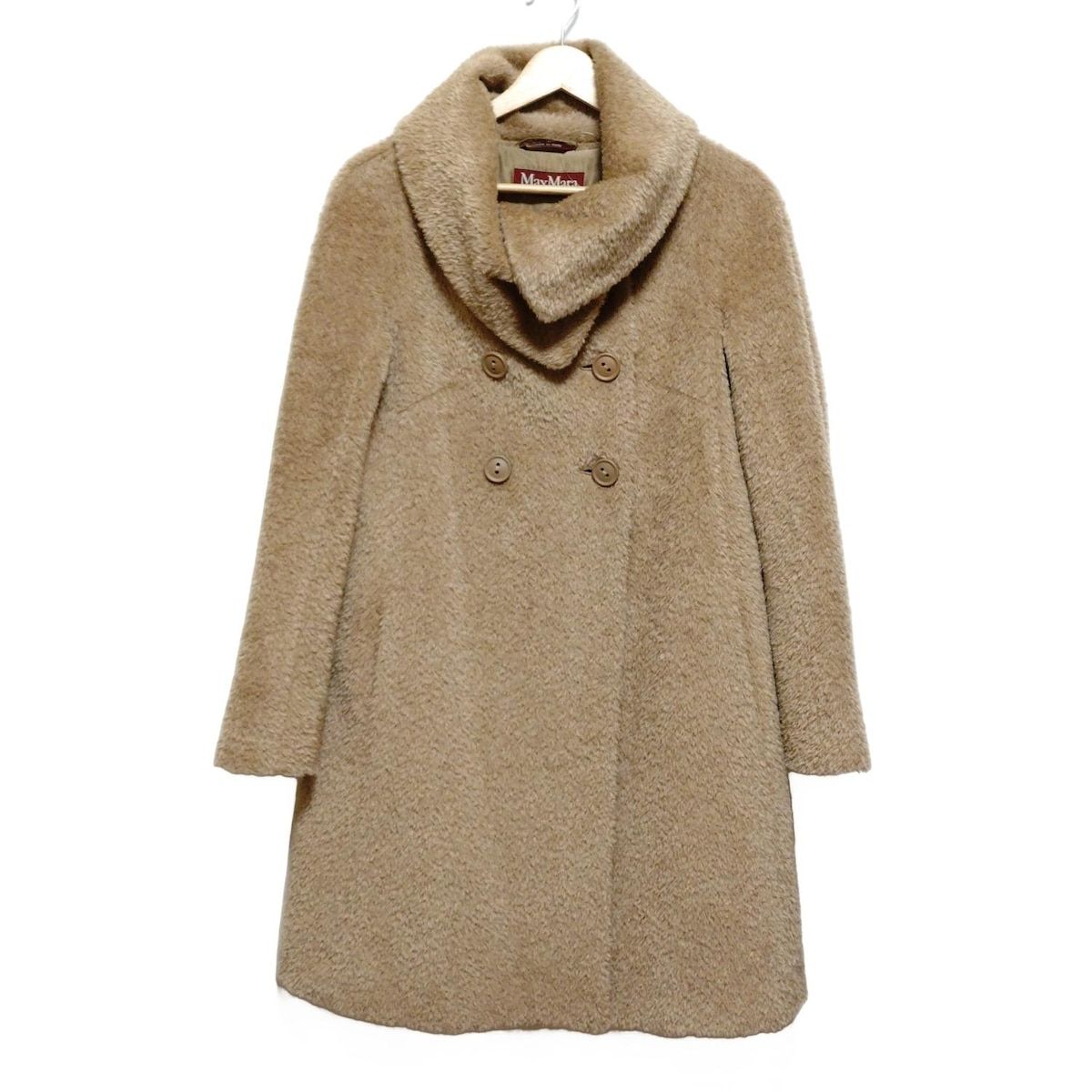 Max Mara STUDIO マックスマーラスタジオ コート サイズ38 M レディース - ベージュ 長袖|冬