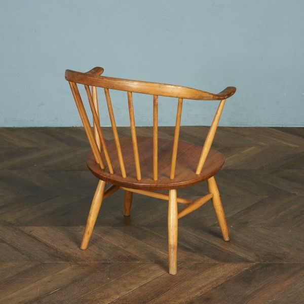 アーコール ERCOL スモーカーズ　カウホーン　　チェア　ローチェア アーコール ERCOL ヴィンテージ スモーカーズ ローチェア レア