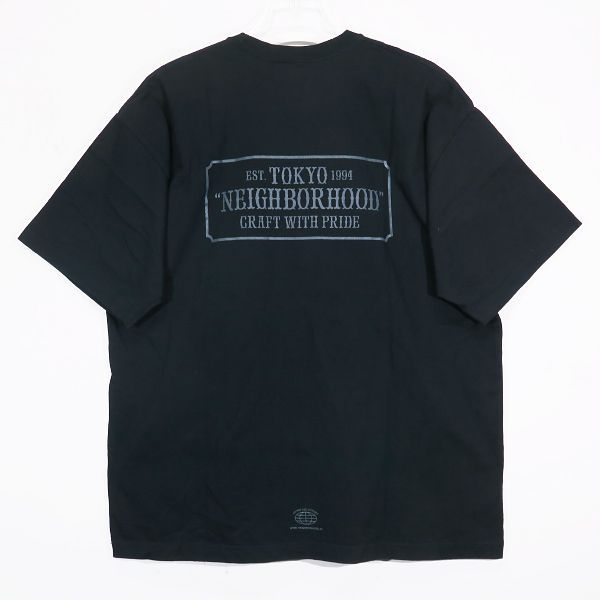 NEIGHBORHOOD ネイバーフッド 22SS NH-1/C-TEE.SS 221PCNH-ST01 ショートスリーブ Tシャツ ブラック 半袖  カットソー - メルカリ