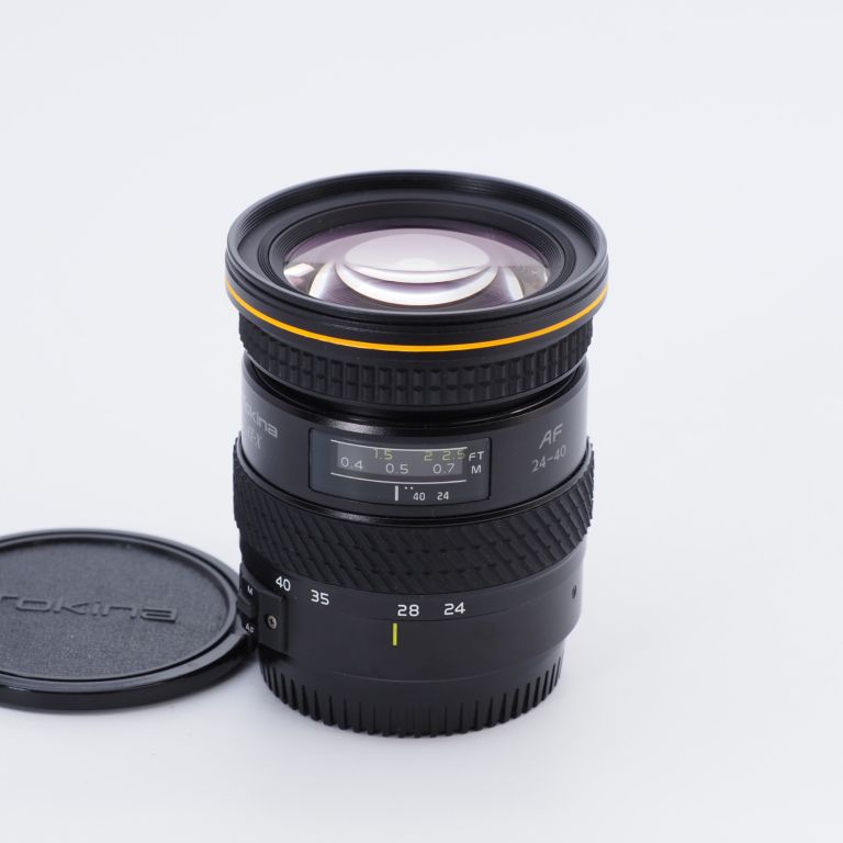 ジャンク品】Tokina トキナー AF AT-X 24-40mm F2.8 Canon EF ジャンク品】Tokina トキナー AF AT-X 24-40mm F2.8 Canon EF