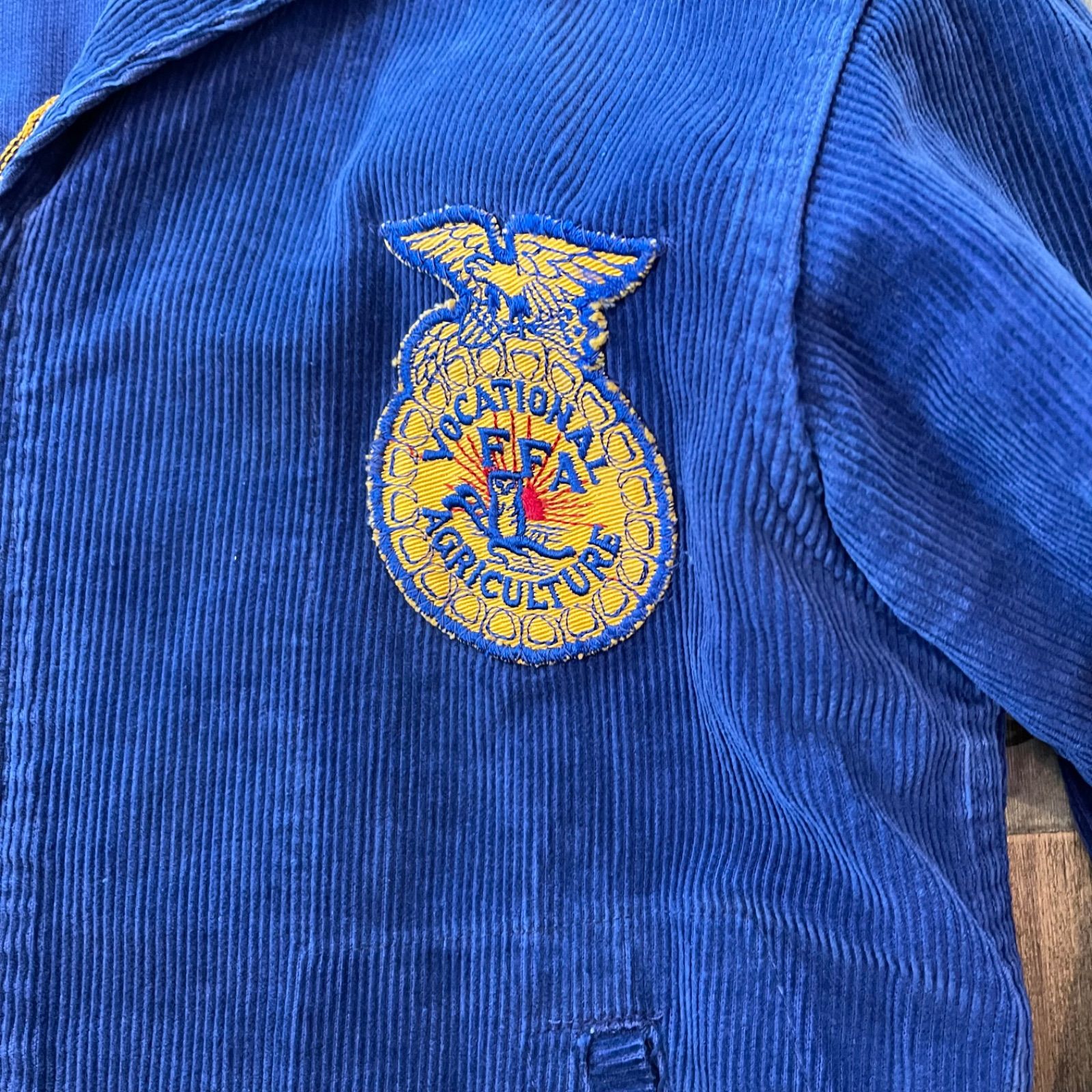 50s コーデュロイジャケット　FFAジャケット FFAジャケット|コーデュロイ|ネイビー - 古着屋グレープフルーツ