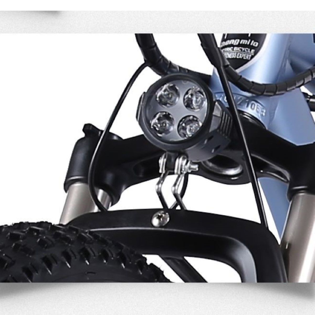 自転車ヘッドライト LED 明るい 電動アシスト自転車用 防水なし仕様 
