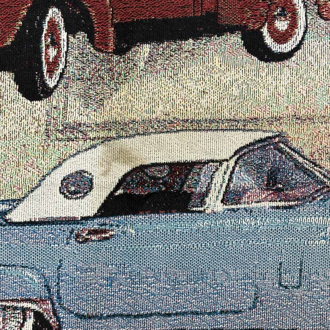 vintageラグ カーペット フォード 企業ロゴ レトロカー 1960 vintageラグ カーペット フォード 企業ロゴ レトロカー 1960 - メルカリ