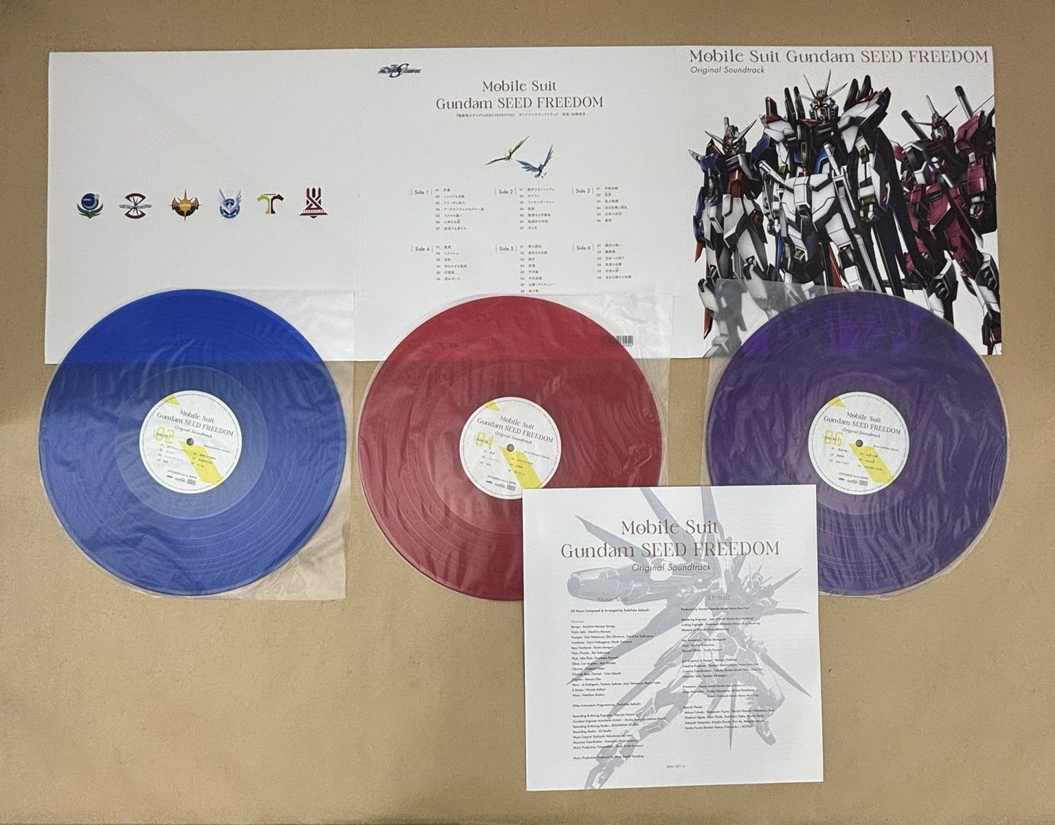機動戦士ガンダムSEED FREEDOM オリジナルサウンドトラック レコード Amazon | 『機動戦士ガンダムSEED FREEDOM』オリジナルサウンド