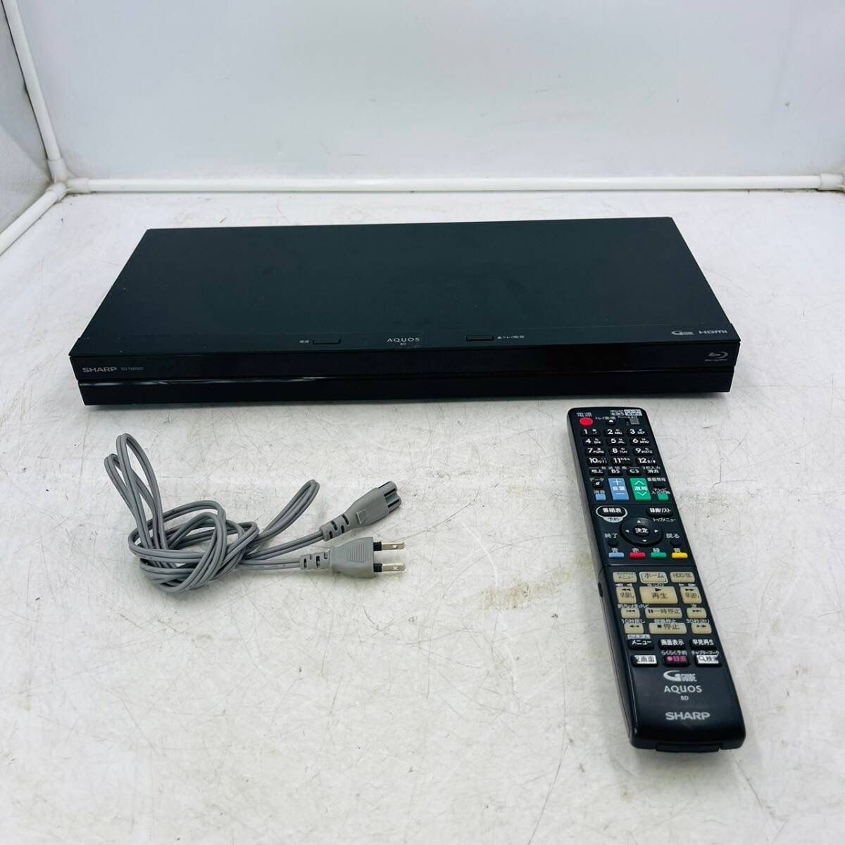 HDD500GB SHARP BDレコーダー BD-NW500 HDD搭載 通電未 ジャンク