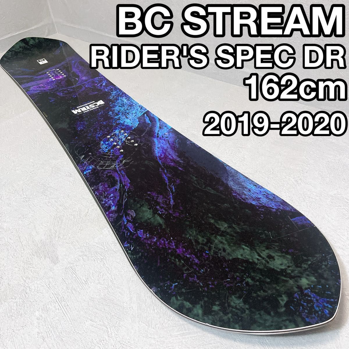 BC STREAM DR 162 スノーボード フリーラン パウダー カービング