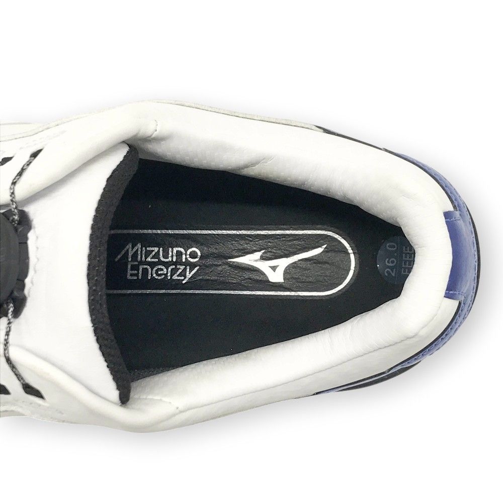 MIZUNO GOLF ミズノゴルフ 51GQ2205 ジェネム SL BOA ゴルフシューズ ×ブルー ホワイト系 26 [240101493941] ゴルフウェア メンズ ストスト MIZUNO GOLF ミズノゴルフ 51GQ2205 ジェネム SL BOA ゴルフ