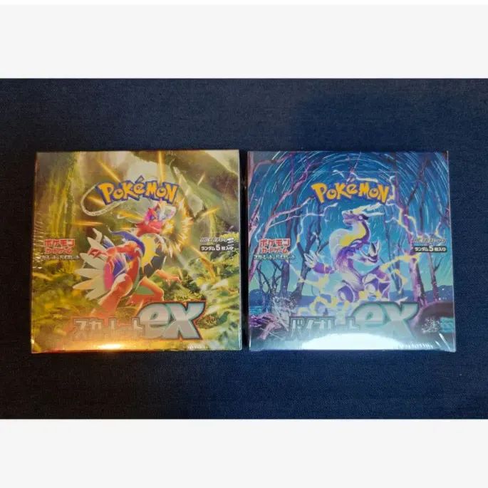 未開封 】スカーレットex バイオレット ex 各1BOX シュリンクつき