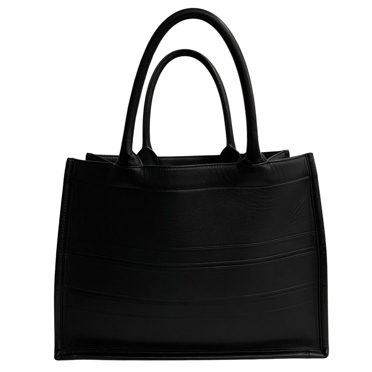 極美品✨ Christian Dior トートバッグ ロゴ金具 レザー ブラック如何ですか