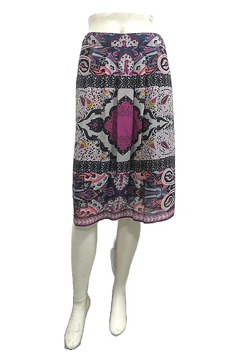 ETRO エトロ スカート シルク ペイズリー柄 サイズ40＿S08＿セルモアから ＿s-0310-r08