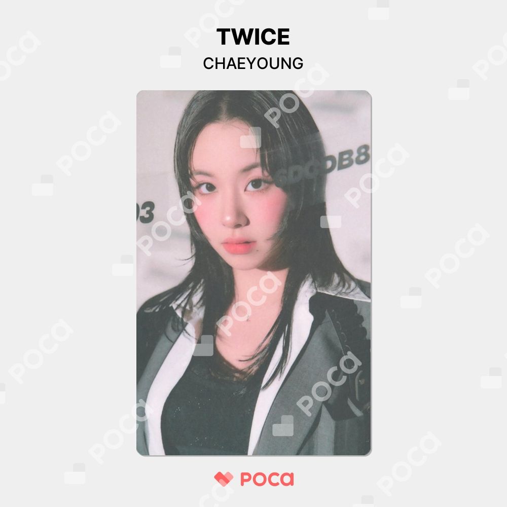 TWICE チェヨン トレカ BETWEEN 1&2 MESSAGE PHOTOCARD 公式