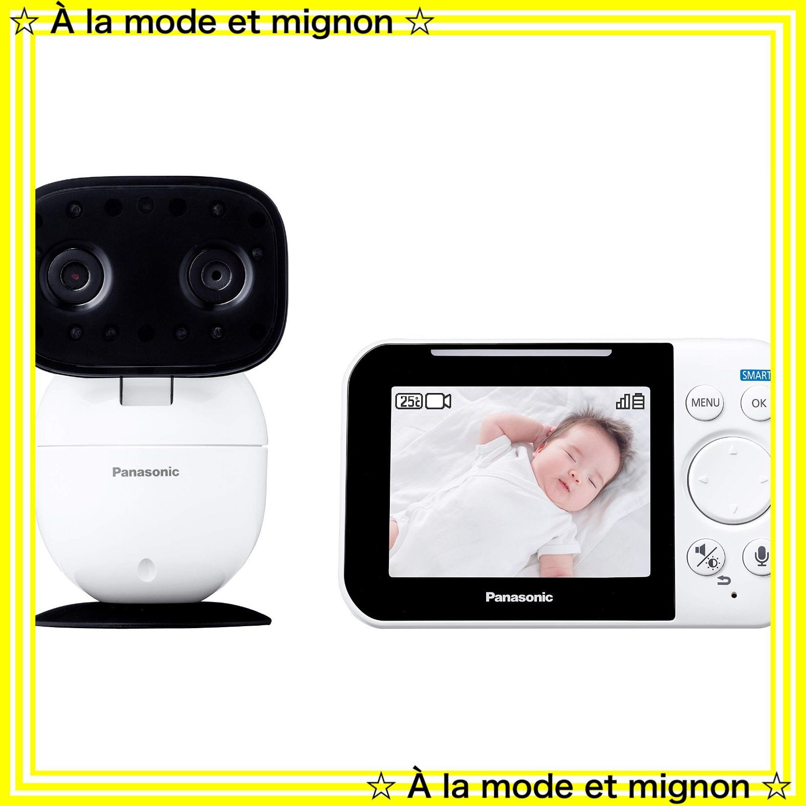 Panasonic KX-HC705-W ベビーモニター Panasonic ベビーモニター KX