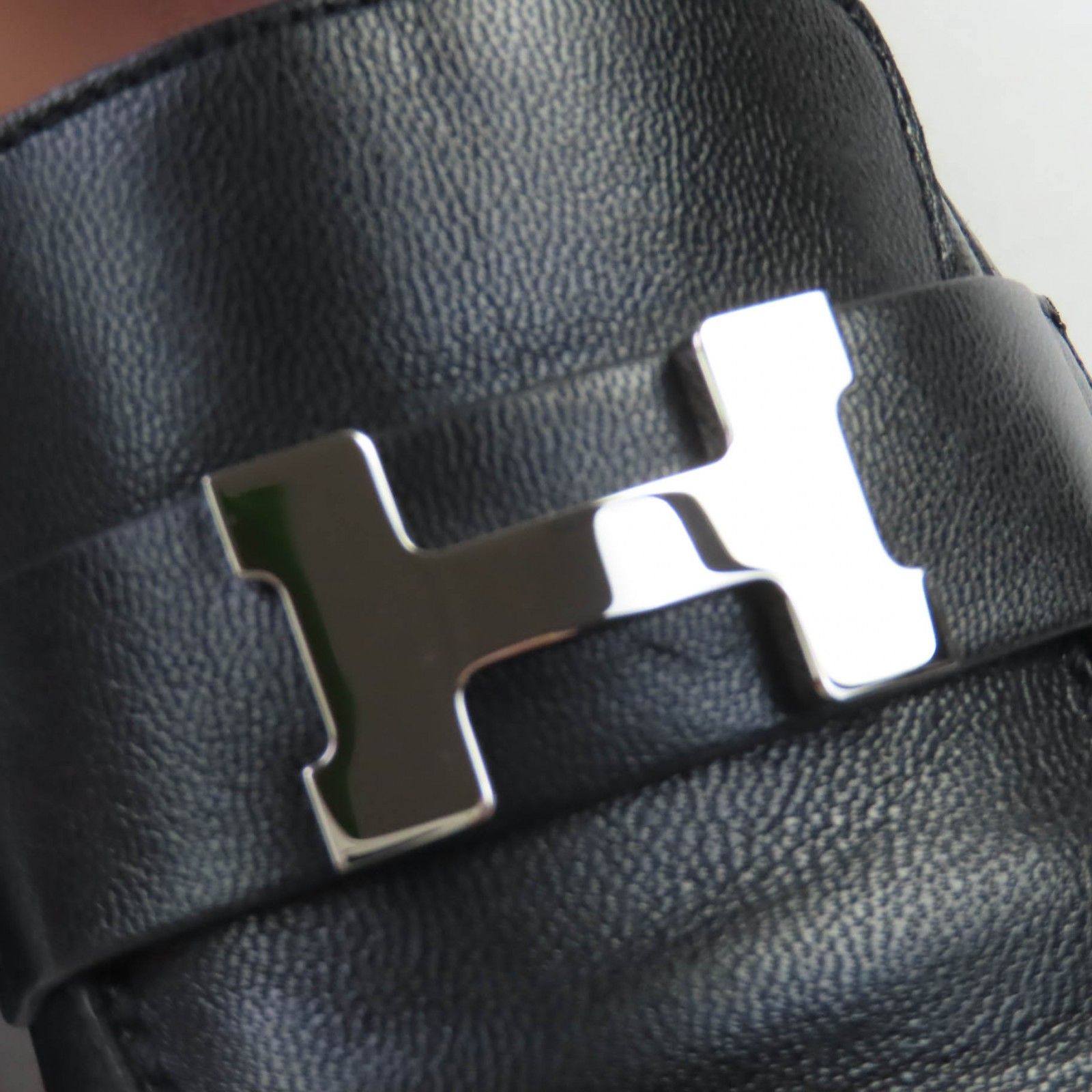 ■ □ 44917★年 HERMESエルメス モカシン シューズ コンスタンス 即決 エルメス HERMES コンスタンス H モカシン ローファー 43