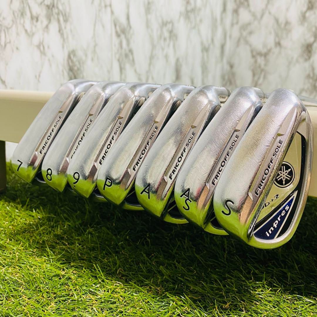 良品】初心者推奨 ヤマハ インプレス UD+2 メンズアイアンセット 7本 S
