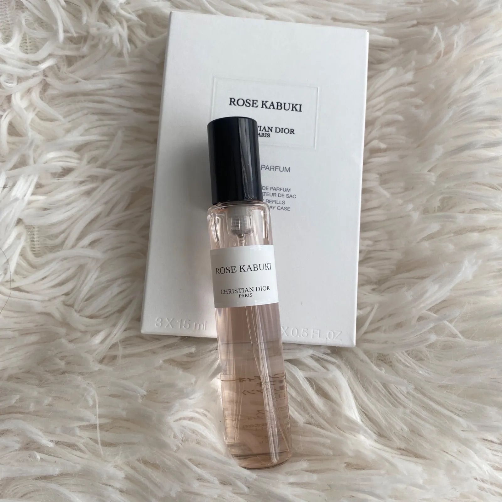 DIOR ローズカブキ リフィル1本 メゾンクリスチャンディオール 15ml 新品 メゾンクリスチャンディオール ローズカブキ リフィル 15ml 1本