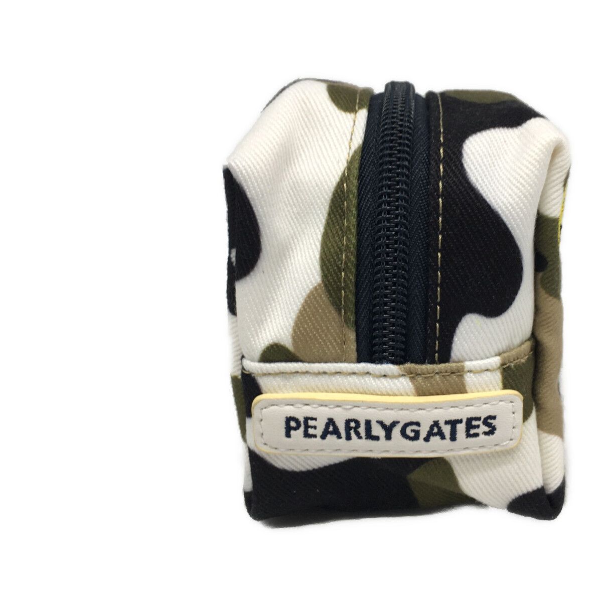 中古 パーリーゲイツ PEARLY GATES マルチケース グリーン ポーチ 小物