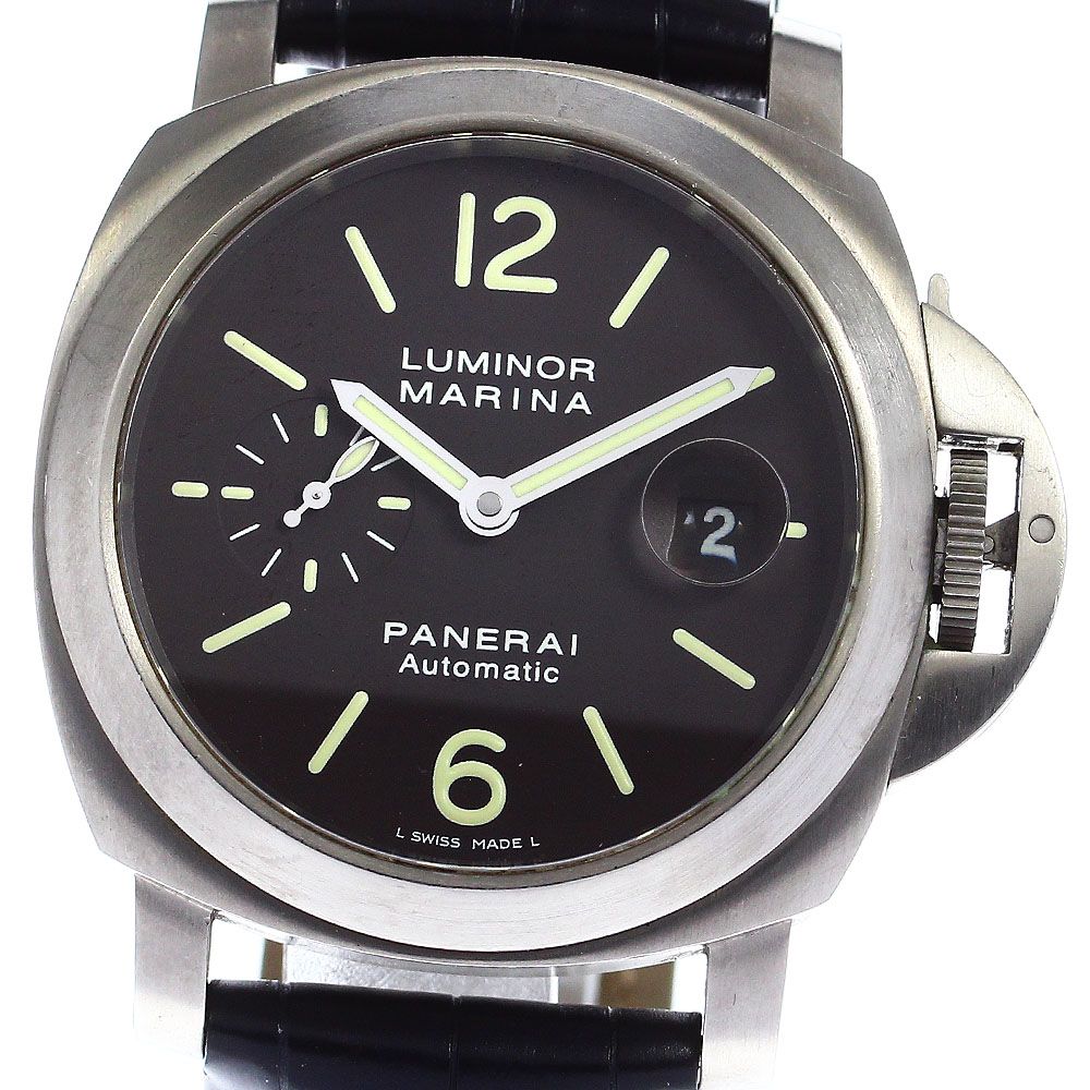 パネライ PANERAI PAM00240 ルミノール マリーナ デイト 自動巻き メンズ_802670