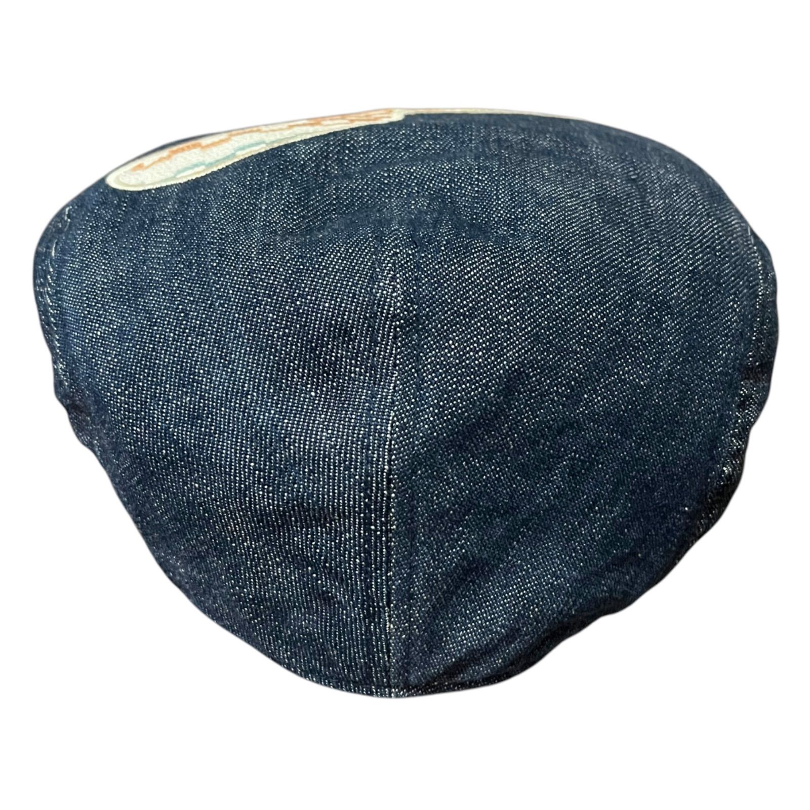 EVISU エヴィス デニムハンチング帽 EVISU エヴィス ハンチング帽 デニム カモメ 刺繍 Mサイズ