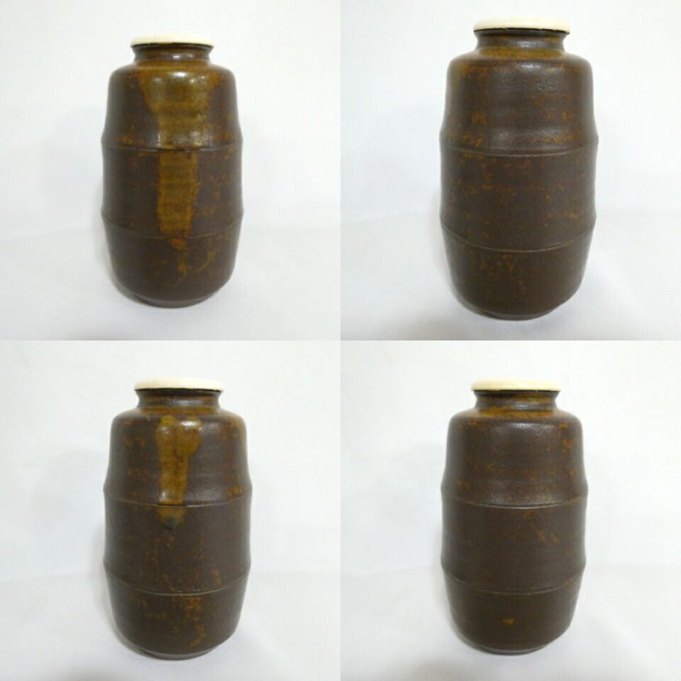 中興名物写 平安 笹田有祥作 模 青柳茶入 鳳凰草花紋金襴 茶道具