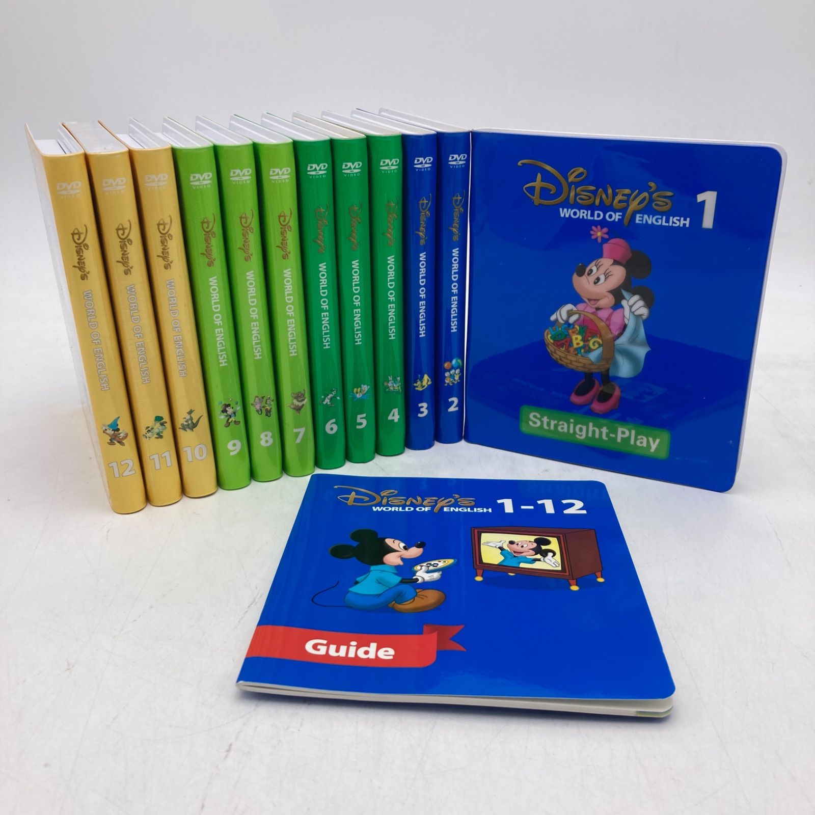 DWE ストレートプレイ DVD全12巻(2017年購入品)